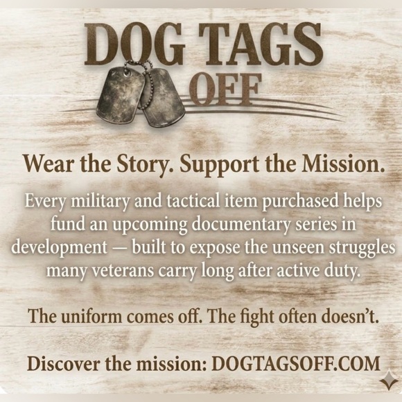 Fear Not Bible Verse Black Dog Tag Necklace - Picture 5 of 6